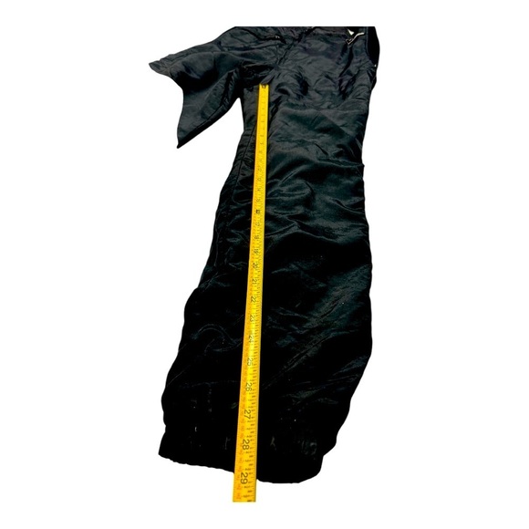 Obermeyer Ski Bib Overalls Obermeyer Wimen Sz 12 Black Snow Pants Vintage - Picture 10 of 11